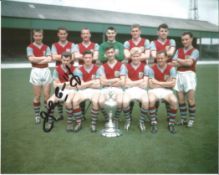 Football John Connelly 10x8 signed Burnley FC League Champions team photo. Good condition. All