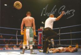 Boxing Michael Gomez 12x8 Signed Colour Photo Pictured In Action During One Of His Fights. Good