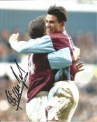Football Steve Jones 10x8 signed colour photo pictured in action for West Ham United. Good