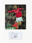 Football Andrei Kanchelskis 16x12 overall Manchester United mounted signature piece includes