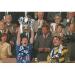 Dave Watson and Neville Southall Everton Signed 12 x 8 inch football photo. Good condition. All
