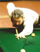 Snooker John Virgo 10x8 signed colour photo. Good condition. All autographs come with a