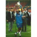 Frank Sinclair Chelsea Signed 12 x 8 inch football photo. Good condition. All autographs come with a