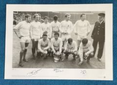 Tony Brown, Bobby Hope and Graham Williams West Bromwich Albion Cup Kings Series 22x16 Big Blue Tube