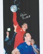 Football, Neville Southall signed 10x6 colour photograph pictured during his time playing for