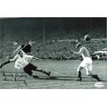 Tom Finney Preston Signed 12x 8 inch football photo. Good condition. All autographs come with a