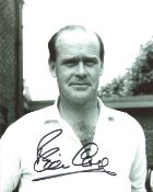 Cricket Brian Close 10x8 Signed B/W Photo. Good condition. All autographs come with a Certificate of