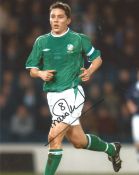 Football Matt Holland 10x8 Signed Colour Photo Pictured In Action For Republic Of Ireland. Good