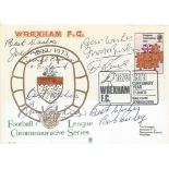 Football league Commemorative FDC signed by Joe Mercer, Matt Busby, Don Revie and Bob Paisley.