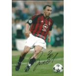 Football Cristian Brocchi signed 12x8 AC Milan colour photo. Cristian Brocchi 30 January 1976) is an