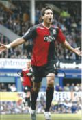 Football Roque Santa Cruz 12x8 signed colour photo pictured in action for Blackburn. Good condition.