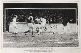 John Connelly signed John Connelly, Manchester United 1964 66 16x12 black and white print.