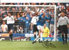 Gareth Farrelley Everton Signed 12 x 8 inch football photo. Good condition. All autographs come with