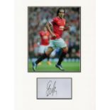 Football Radamel Falcao 16x12 overall Manchester United mounted signature piece includes signed