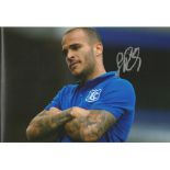 Football Sandro Ramírez signed 12x8 Everton colour photo. Sandro Ramírez Castillo (born 9 July