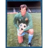Football Joe Corrigan signed Manchester City 16x12 colour photo. Good condition. All autographs come