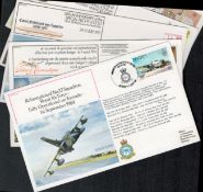 WW2 Collection of 11 Aircraft FDCs. 1 Signed 10 unsigned RAF Covers. RAF FF 33 Signed by Mayor