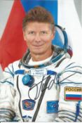 Gennady Padalka, Russian Soyuz Cosmonaut signed 6 x 4 colour photo. Padalka is a Russian Air Force