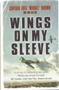 WW2 Captain Eric Winkle Brown Signed Hardback Book. Titled Wings on My Sleeve by Eric Winkle