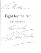 John Frayn Turner. Fight For The Air, Air Battles Of WW2. A First Edition hardback book in good