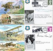 2x The Great War RAF FDC with Printed Signatures, The Piave Offensive FDC with the printed signature