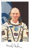 Gerhard Thiele German American Soyuz Cosmonaut signed 6 x 3 colour photo. Thiele is a German