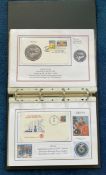 83 Space Exploration FDC with Stamps and FDI Postmarks, Housed in a Binder with Stunning NASA