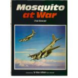 Chaz Bowyer. Mosquito At War. First Edition WW2 hardback book in good condition. Dedicated. Signed