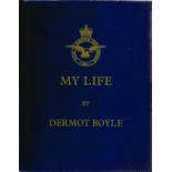 Dermot Boyle. My Life. A WW2 hardback limited edition book, No 305 of 500. in great condition.