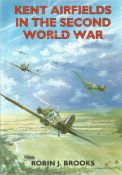 Kent Airfields In The Second World War 1st Edition PB Book Robin J. Brooks BB112. Good condition.