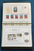 62 Space Exploration FDC with Stamps and FDI Postmarks, Housed in a Binder. Good condition. All