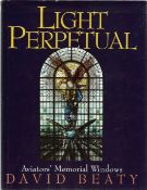 David Beaty. Light Perpetual. First Edition hardback book in good condition. Dedicated. Signed by