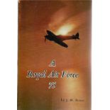 J. M. Bruce. A Royal Air Force 75. a WW2 paperback book in fair condition. Signed by the author.