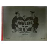 D. Van Berckelaer. "Howlers" From Henlow. A WW2 paperback illustrated book. Showing signs of age.
