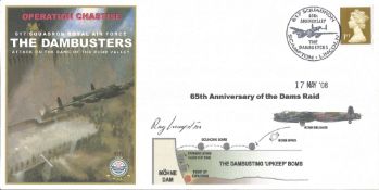 Dambusters F/O Ray Grayston signed Operation Chastise 617 Squadron RAF Attack on the Dams of the