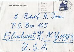 WW2 Admiral Karl Donitz hand written address on envelope, in his hand, not signed. Good condition.