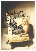 Adele Silva signed and dedicated 7x5 colour photograph inscribed Graham Best Wishes. Silva is an