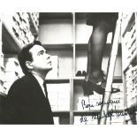 Michael Lonsdale signed 8x5 black and white photo. Good condition Est.