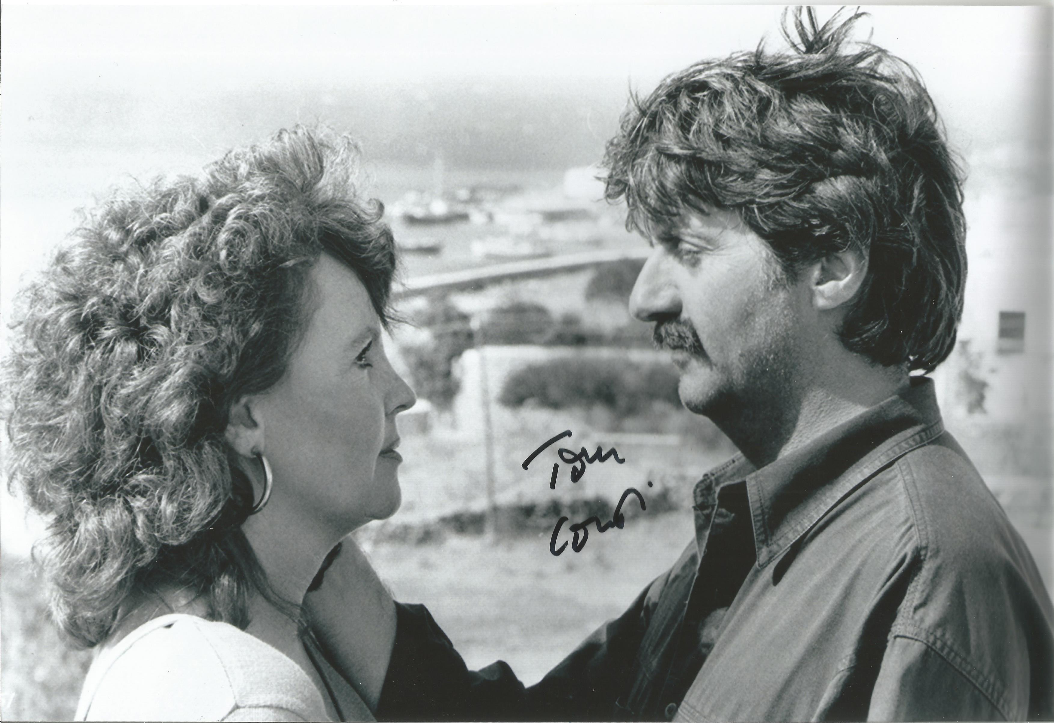 Tom Conti signed 12x8 black and white photo. Thomas Antonio Conti, born 22 November 1941, is a - Image 2 of 2