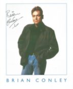 Brian Conley signed 10x8 inch colour photo. Brian Paul Conley, born 7 August 1961, is an English