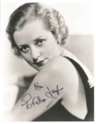 Evelyn Laye signed 10x8 inch black and white photo. Evelyn Laye CBE nee Elsie Evelyn Lay; 10 July