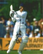 David Gower signed 10x8 cricket photo. Good condition Est.