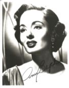 Ann Blyth signed 10x8 inch black and white photo. Ann Marie Blyth, born August 16, 1928, is an
