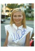 Kirsten Dunst signed 10x8 inch colour photo. Good condition Est.