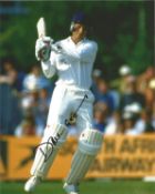 Cricket David Gower signed 10x8 inch England colour photo. David Ivon Gower OBE, born 1 April