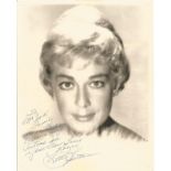 Betty Hutton signed 10x8 vintage photo. Dedicated. Good condition Est.