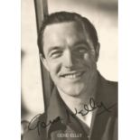 Gene Kelly signed 5x3 black and white photo. Good condition Est.