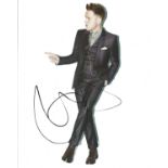 Olly Murs signed 10x8 inch colour photo. Oliver Stanley Murs born 14 May 1984 is an English