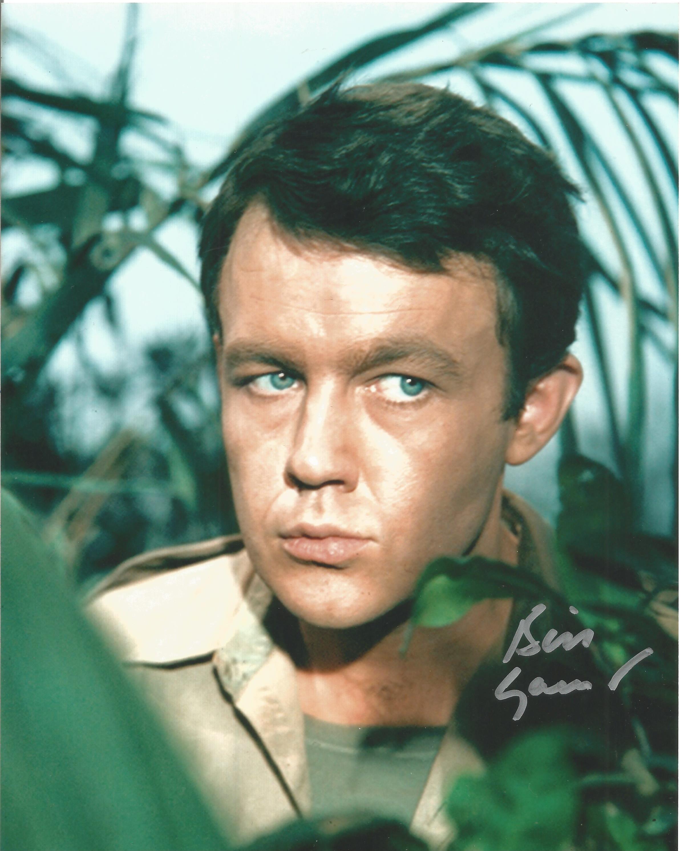 William Gaunt signed 10x8 inch colour photo. William Charles Anthony Gaunt, born 3 April 1937 in - Image 2 of 2