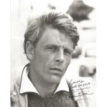 Edward Fox signed 10x8 inch black and white photo. Edward Charles Morice Fox OBE born 13 April